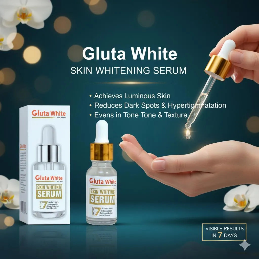 Gluta White Skin Whitening Serum: Luminous Skin Corrector