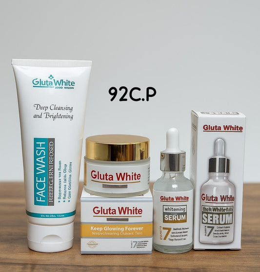 Ultimate 3 in 1 Skincare Bundle - 1 Pack of Night Cream, Face Serum & Face Wash
